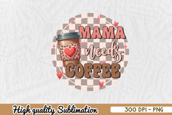 Coffee Loving Mom PNG: Crafts and Graphics Review