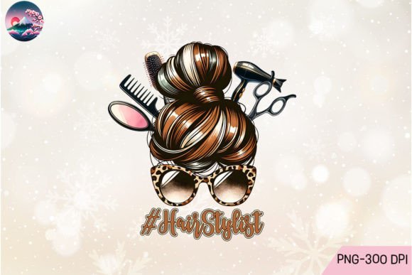Hair Hustler Mom Bun: Graphics for Crafts