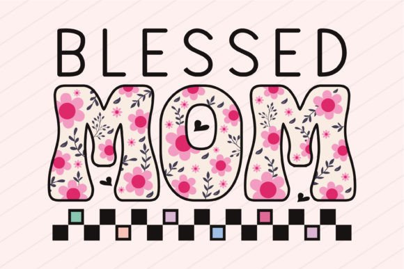 Mothers Day Mama Svg Png Pink Flowers