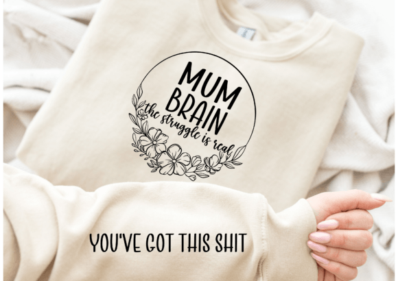 MUM MOM BRAIN: Essential Graphics for Modern Crafts