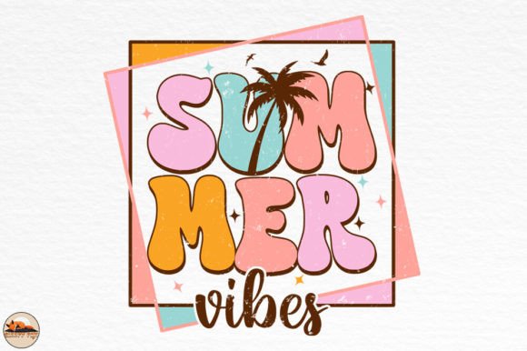 Retro Summer Vibes Sublimation PNG SVG Review