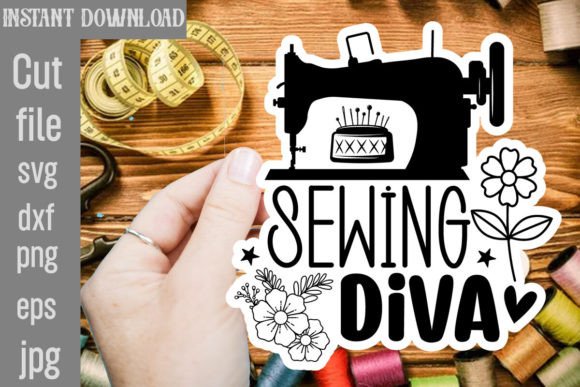 Sewing Diva SVG Cut File: A Designer's Review