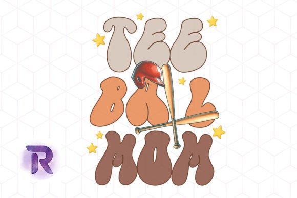 Tee Ball Mom Baseball Mama PNG: Graphics for Crafts